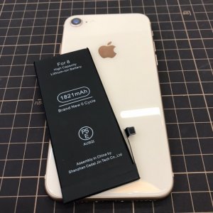 iPhone8 バッテリー交換