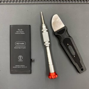 iPhone8 バッテリー交換