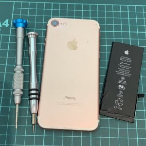 iPhone7　バッテリー交換