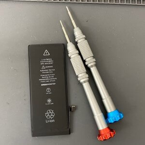 iPhone8 バッテリー交換