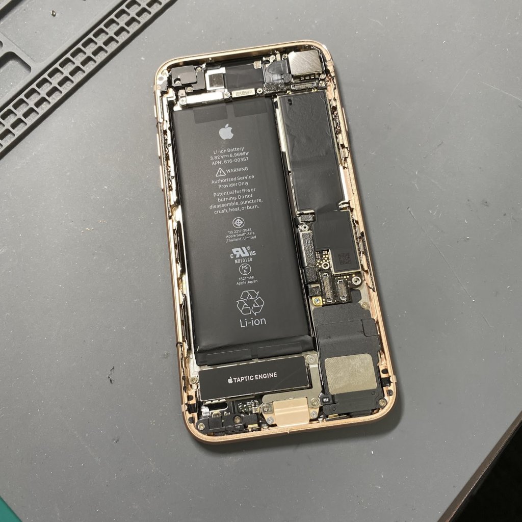 iPhone8 バッテリー交換