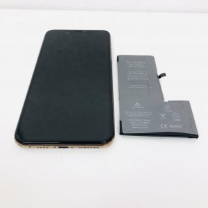 iPhoneXSMAX バッテリー交換修理