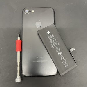 iPhone7 バッテリー交換
