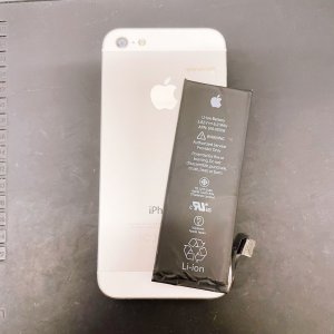 iPhone5 バッテリー交換修理