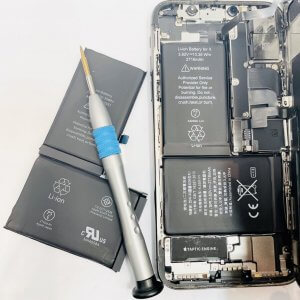 iPhoneX バッテリー交換修理