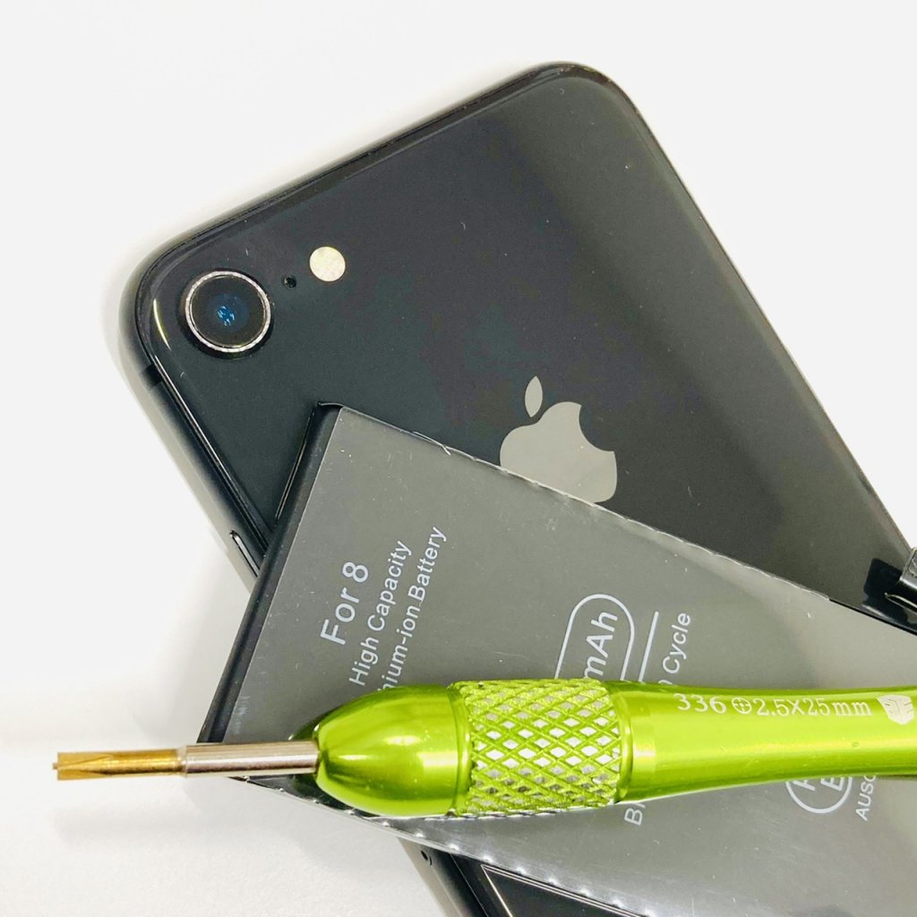 iPhone8 バッテリー交換修理