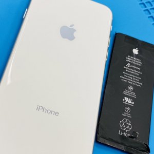 iPhone8 バッテリー交換修理