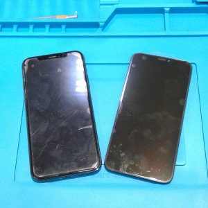 iPhoneⅹ パネル交換