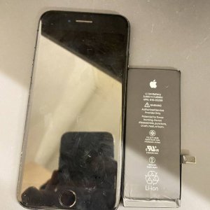 iPhone6 バッテリー交換
