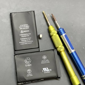 iPhoneX バッテリー交換 充電減り