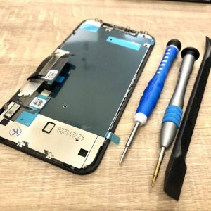 iPhoneXR ガラスパネル交換