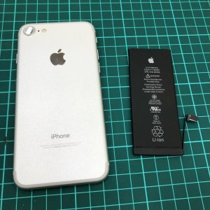 iPhone7 バッテリー交換
