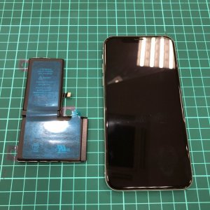iPhoneX バッテリー交換