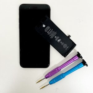 iPhone8 バッテリー交換修理