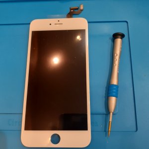 iPhone6 Puls ガラスパネル交換