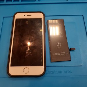 iPhone6s バッテリー交換