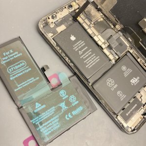iPhoneX バッテリー交換