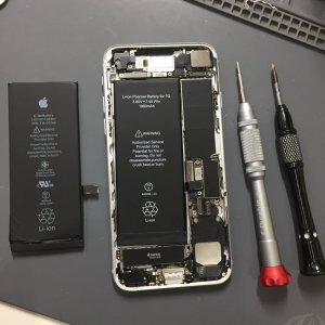 iPhone7 バッテリー交換