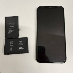 iPhone X バッテリー交換