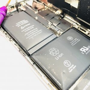 iPhoneX バッテリー交換修理