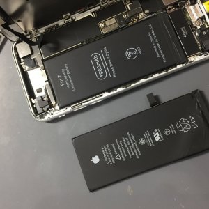 iPhone7 バッテリー交換