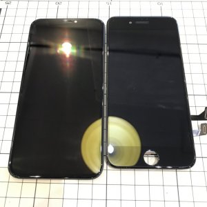 iPhone8 iPhoneX フロントパネル交換修理