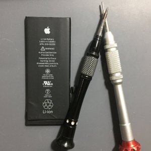 iPhone7 バッテリー交換