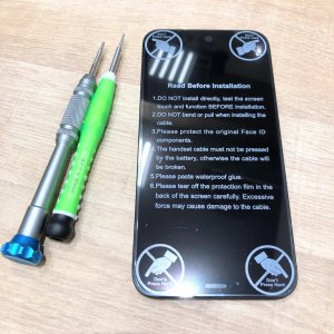 iPhoneXR ガラスパネル交換