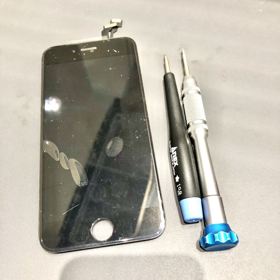 iPhone6 ガラスパネル交換