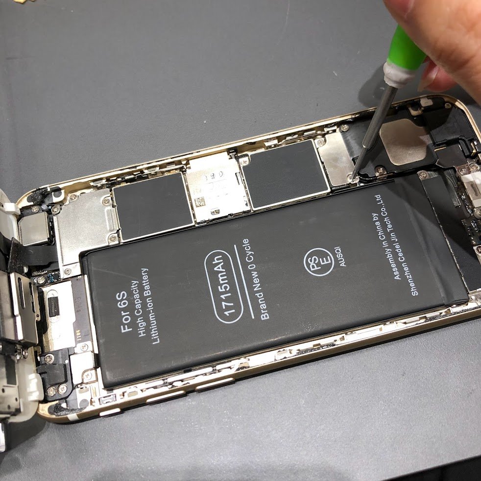 iPhone6S バッテリー交換