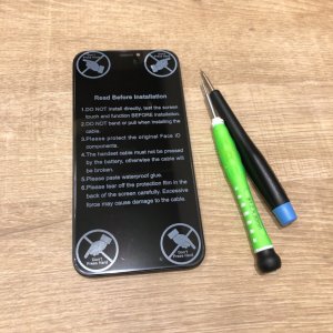 iPhoneX ガラスパネル交換