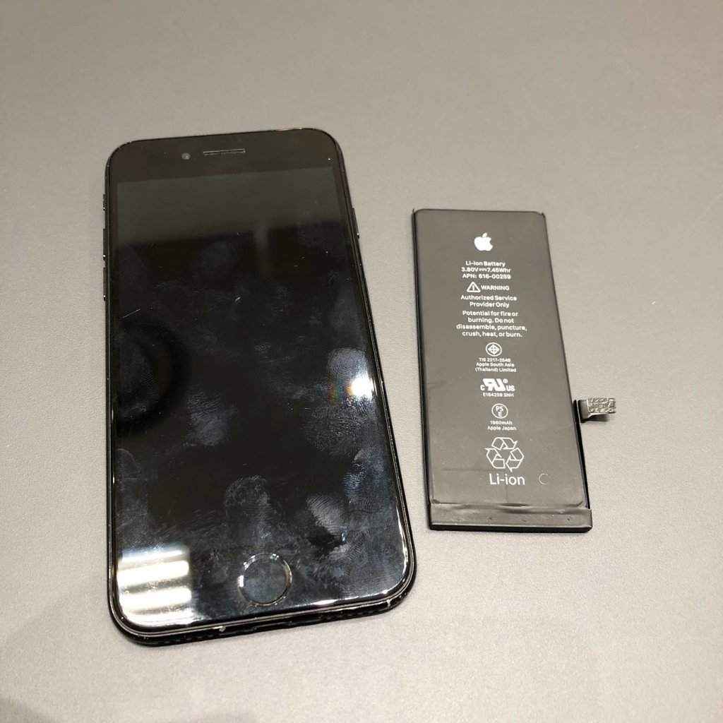 iPhone7 バッテリー交換