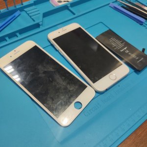 iphone6 バッテリー　液晶交換