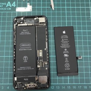 iPhone7　バッテリー交換