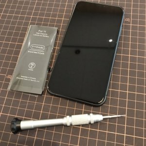 iPhone11 バッテリー交換