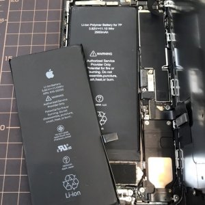 iPhone7Plus バッテリー交換