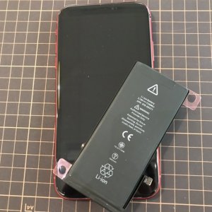 iPhoneXR バッテリー交換