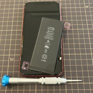iPhoneXR バッテリー交換