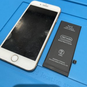 iPhone8 バッテリー交換