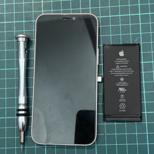 iPhone12mini バッテリー交換