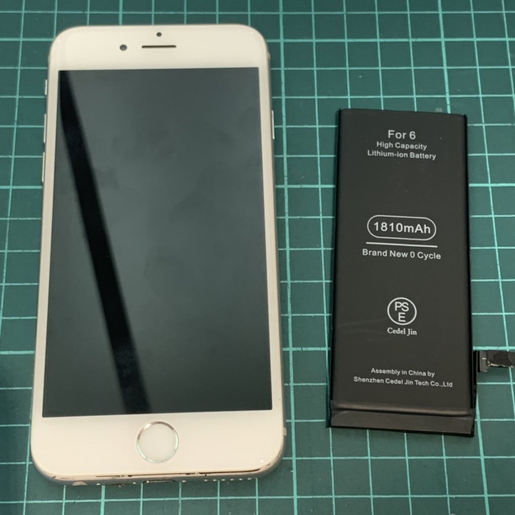 iPhone6 バッテリー交換