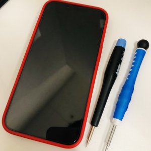 iPhone12 ガラスパネル交換