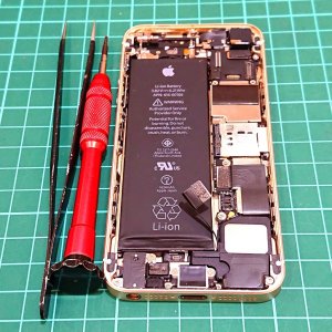 iPhoneSE バッテリー交換
