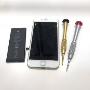 iPhone7　バッテリー交換