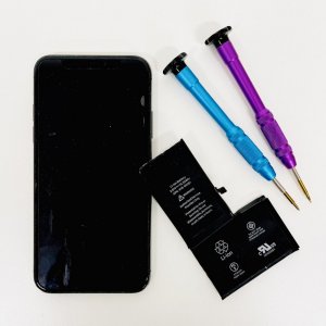 iPhoneX バッテリー交換修理