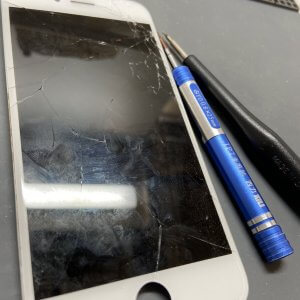 iPhone6 液晶交換 ガラス割れ 画面交換 画面縦線