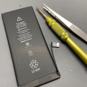 iPhone6Splus バッテリー交換 充電減り早い