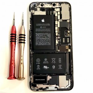 iPhoneXSmax バッテリー交換