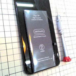 iPhone7Plus バッテリー交換