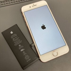 iPhone7 バッテリー交換